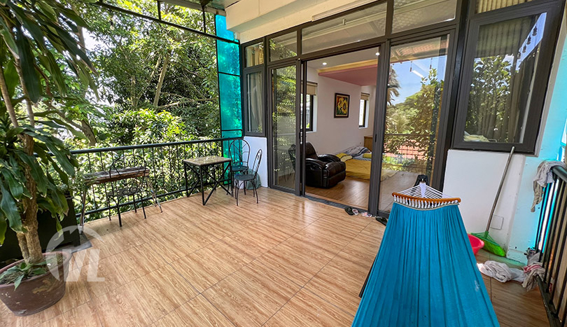 Furnished 4 bedroom house with yard to rent in Tay Ho