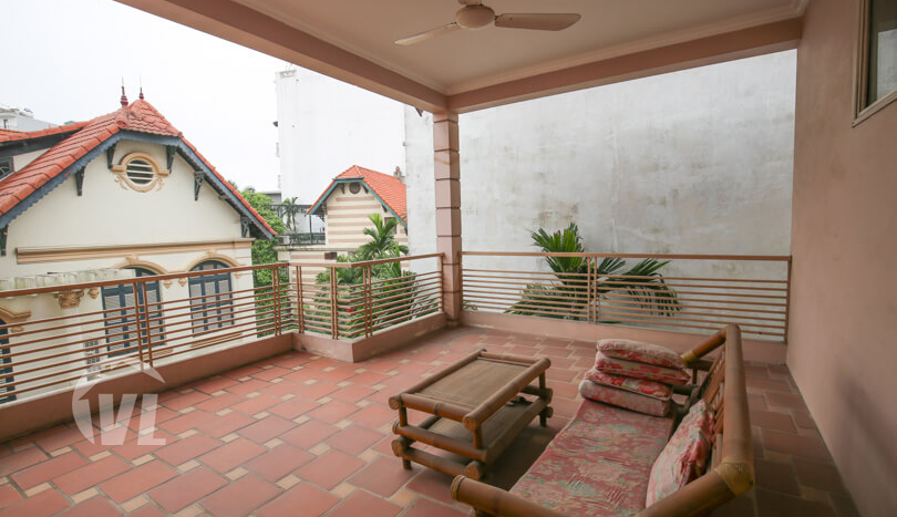 Furnished house with swimming pool to lease in Tay Ho