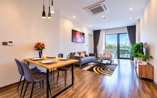 Lake view 3 bedroom apartment for rent in Tay Ho