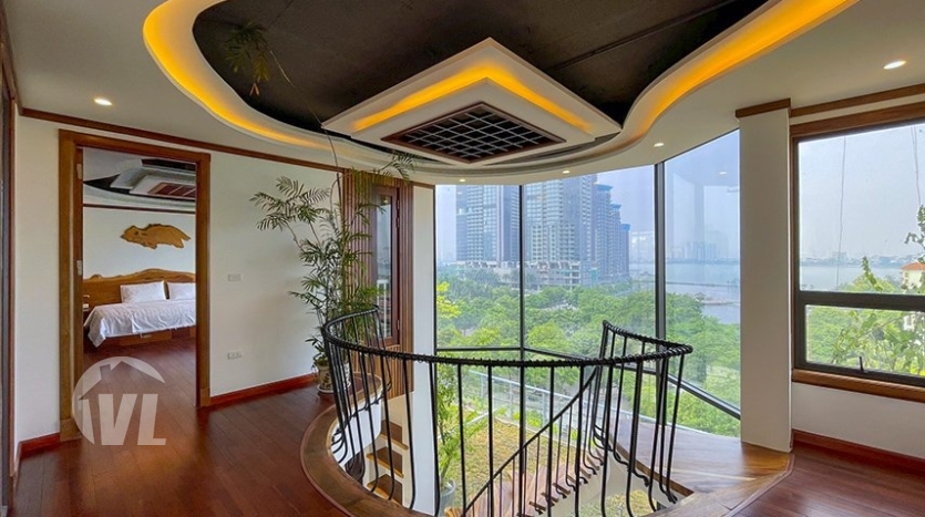 Awesome serviced penthouse in Tay Ho to rent with pool and terrace