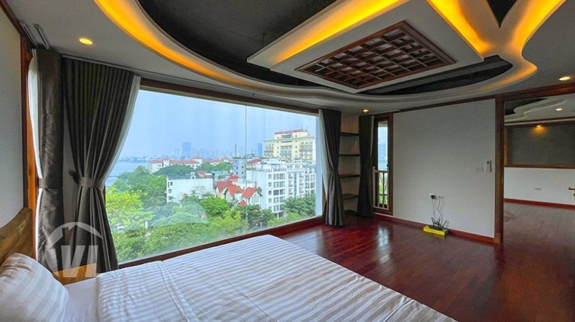 Awesome serviced penthouse in Tay Ho to rent with pool and terrace