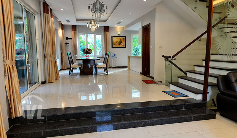 Corner villa to rent in Bang Lang area of Vinhomes Riverside