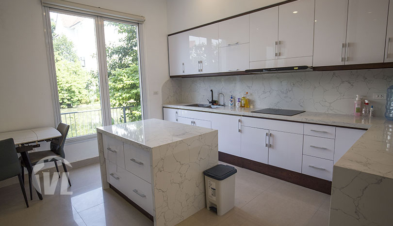 Renovated 4 bedroom house in Hoa Sua street of Vinhomes Riverside