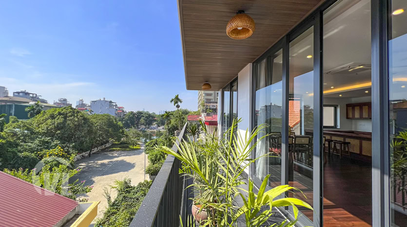 Brand new 3 bed flat to rent with swimming pool in Tay Ho