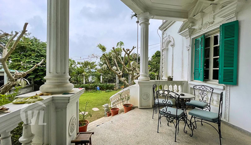 Charming french colonial style villa to rent on Hanoi Red River