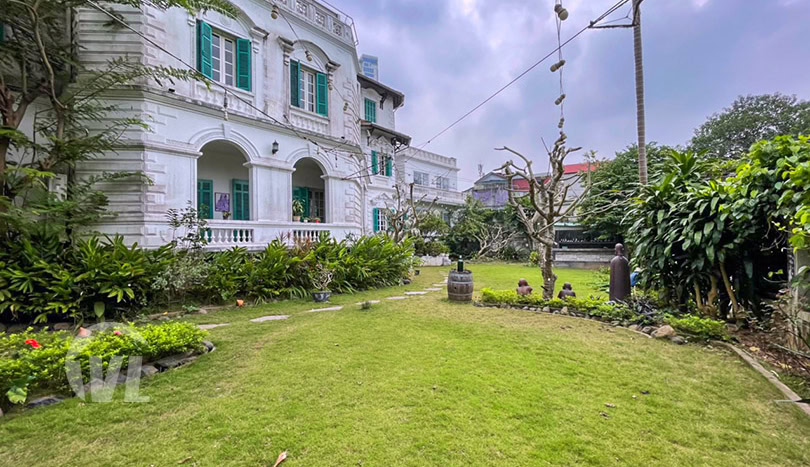 Charming french colonial style villa to rent on Hanoi Red River