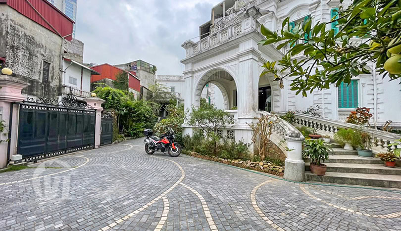 Charming french colonial style villa to rent on Hanoi Red River