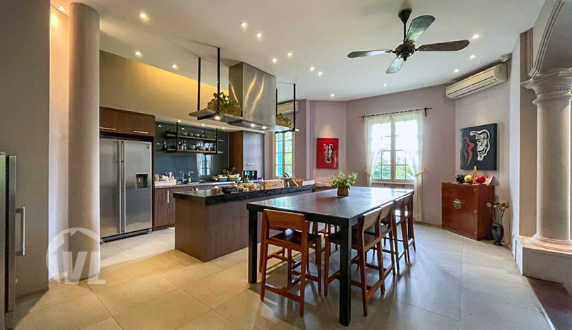 Charming french colonial style villa to rent on Hanoi Red River