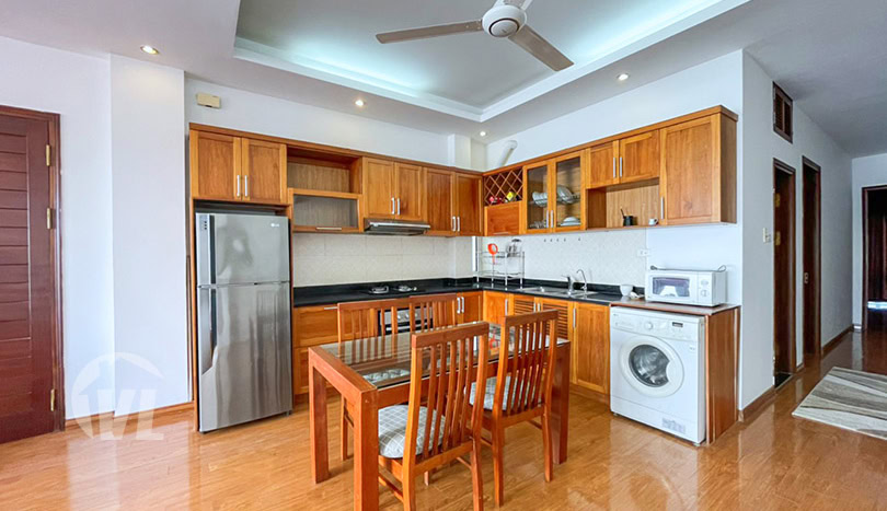 Large and bright 2 bed apartment to rent in Hanoi center