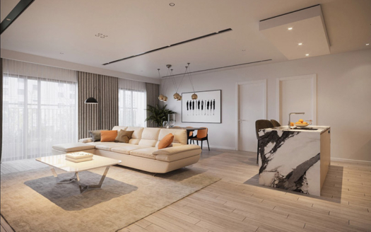 Brand-new 4 bedroom apartment to rent in Long Bien