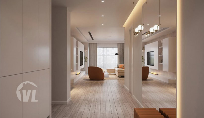 Brand-new 4 bedroom apartment to rent in Long Bien