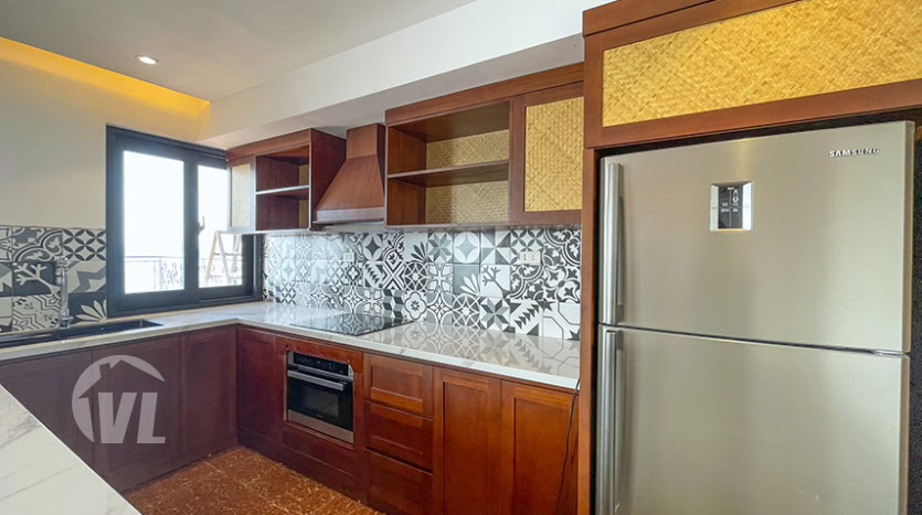 Penthouse with terrace overlooking the West Lake view in Tay Ho area