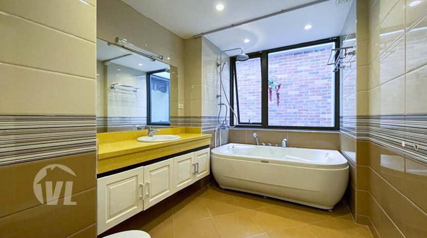 3 bed apartment with terrace in Yen Phu area Tay Ho