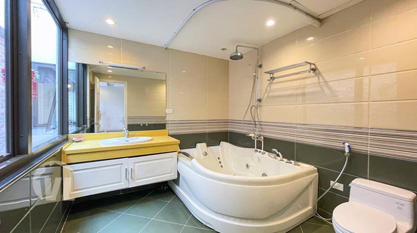 3 bed apartment with terrace in Yen Phu area Tay Ho
