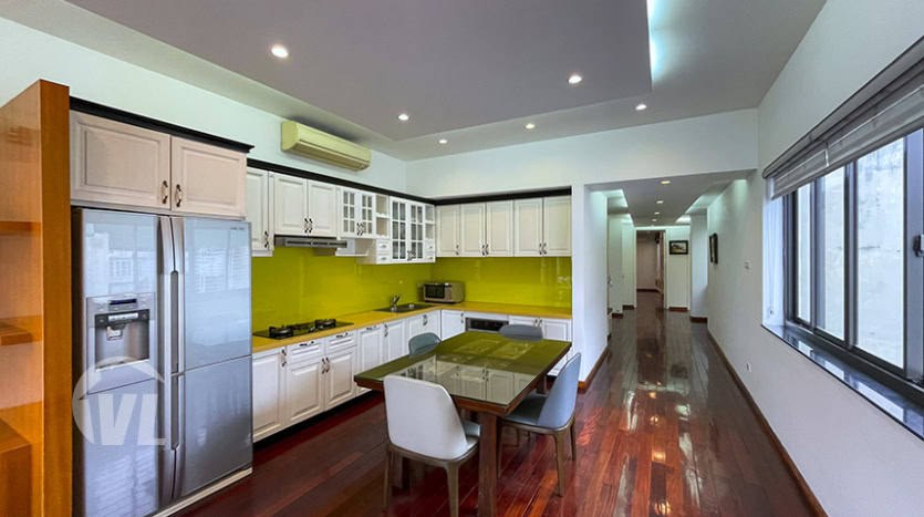 3 bed apartment with terrace in Yen Phu area Tay Ho