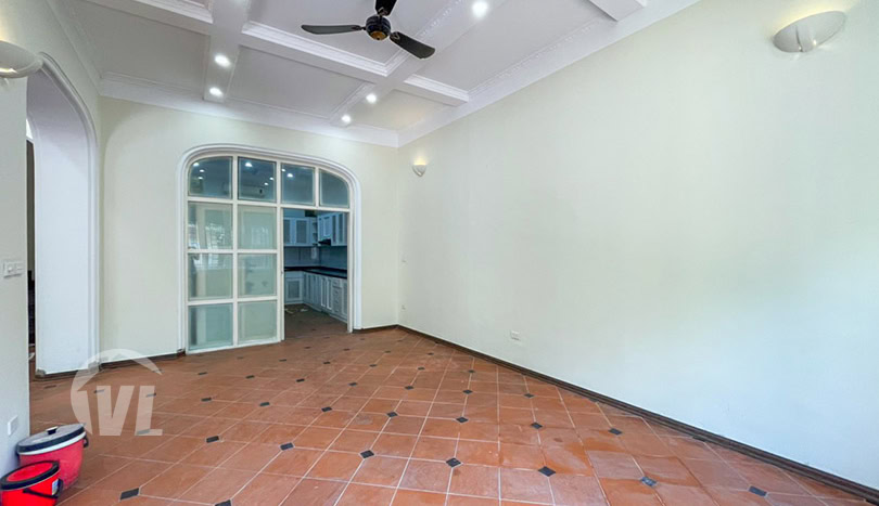 Swimming pool villa with garden and car access in Tay Ho