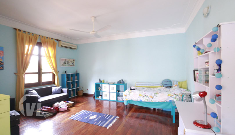 Corner villa to rent with swimming pool in Tay Ho