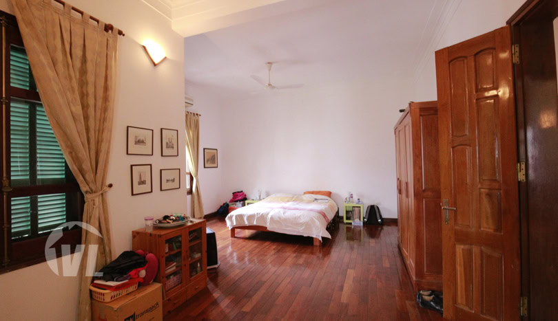 Corner villa to rent with swimming pool in Tay Ho