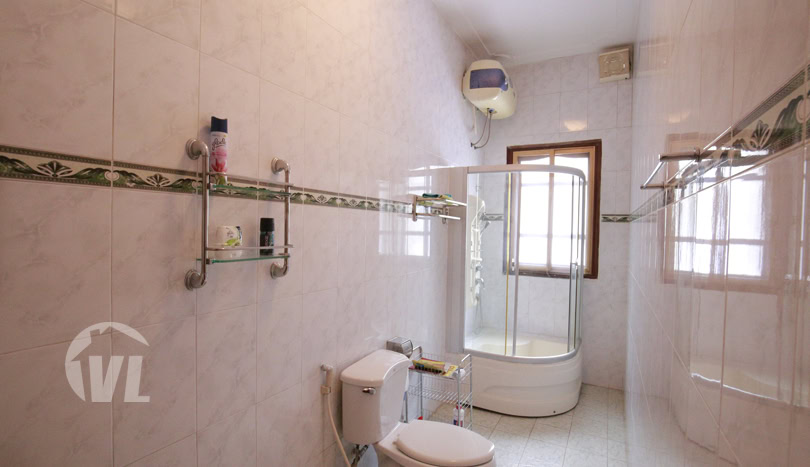 Corner villa to rent with swimming pool in Tay Ho