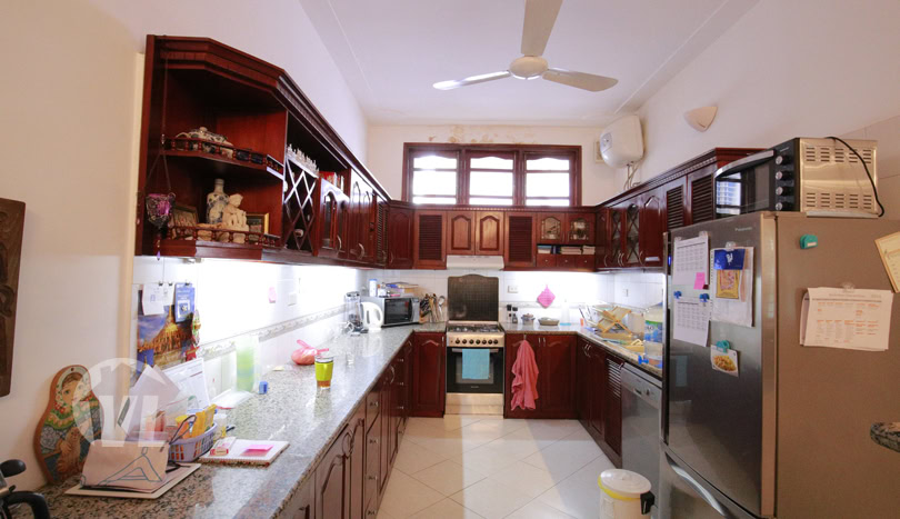 Corner villa to rent with swimming pool in Tay Ho