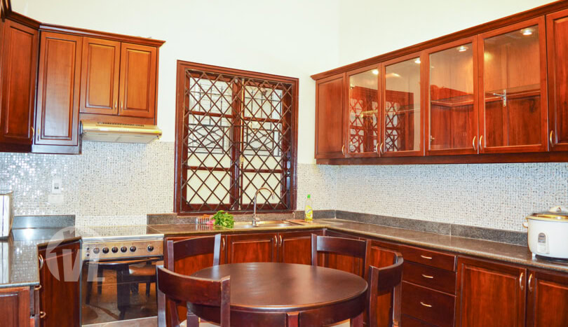 Fully furnished house to rent with garden in Tay Ho district
