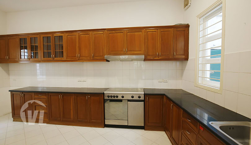 Furnished 4 beds house to let with garden in Hanoi Tay Ho district