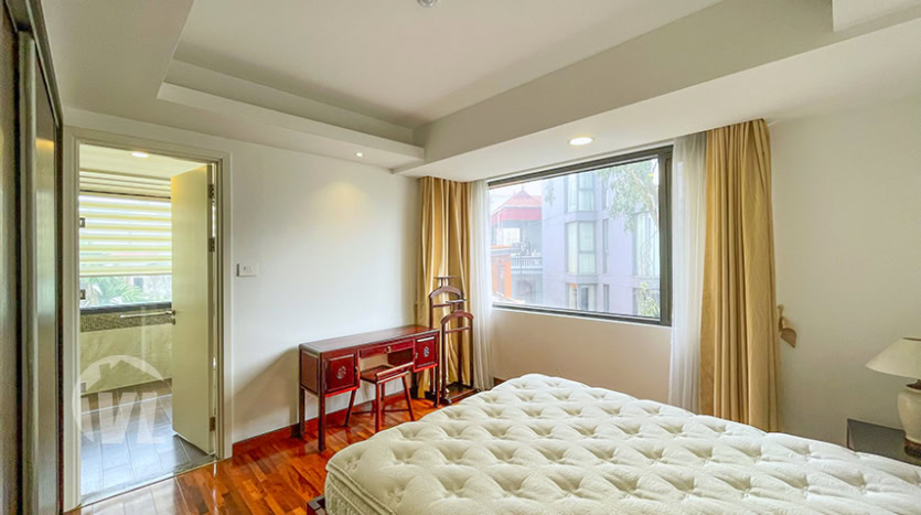 New apartment with terrace and closed kitchen to rent in Tay Ho