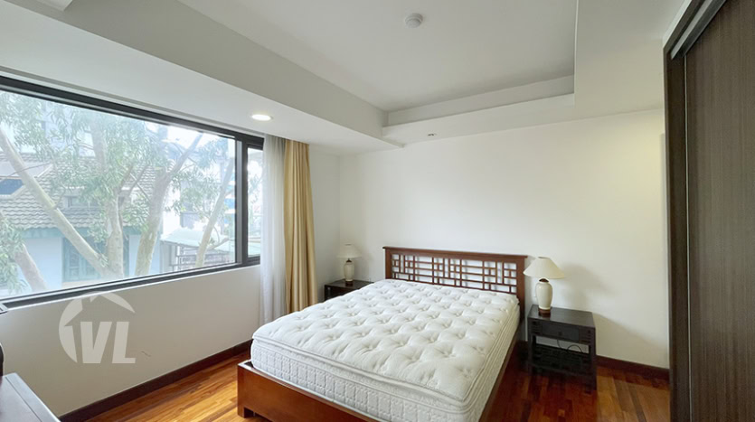 New apartment with terrace and closed kitchen to rent in Tay Ho