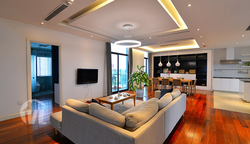 Duplex 3 bedroom apartment to rent in Hoan Kiem district Hanoi