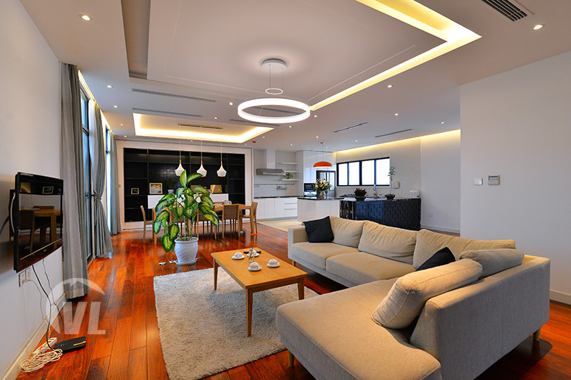 222 Duplex 3 bedroom apartment to rent in Hoan Kiem district Hanoi