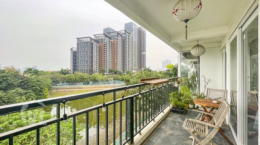 Duplex 4 bedroom apartment to rent on the West Lake in Tay Ho