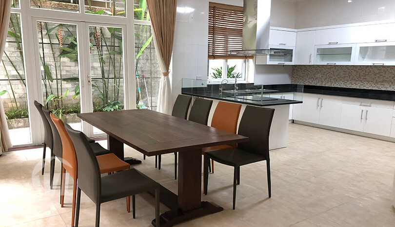 Furnished 5 bedroom villa to rent in T Block Ciputra Hanoi