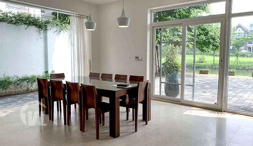 Large furnished 5 beds villa to rent in Ciputra T Block