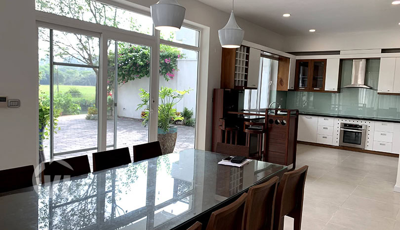 Large furnished 5 beds villa to rent in Ciputra T Block