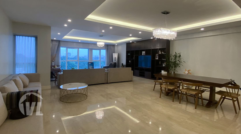 Splendid 4 bedrooms flat to lease in the Link Ciputra Hanoi