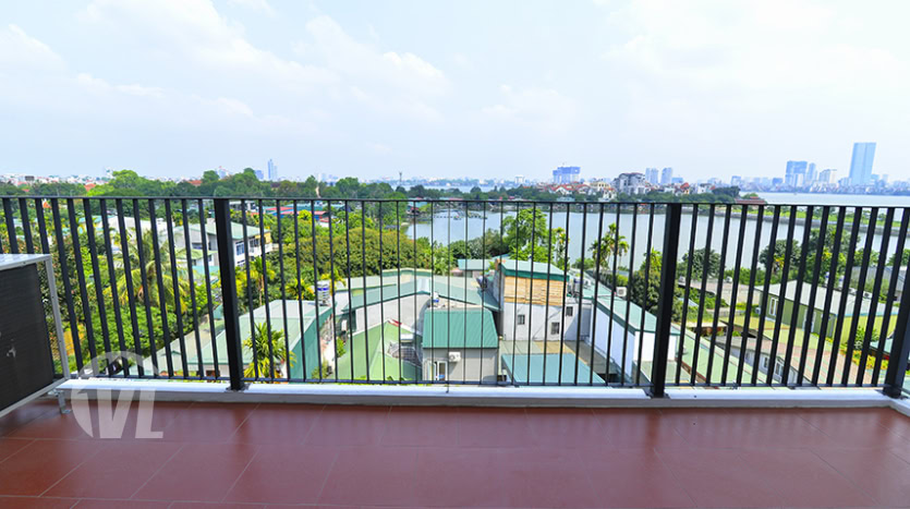 Spacious 3 bedrooms apartment with West Lake view in Tay Ho