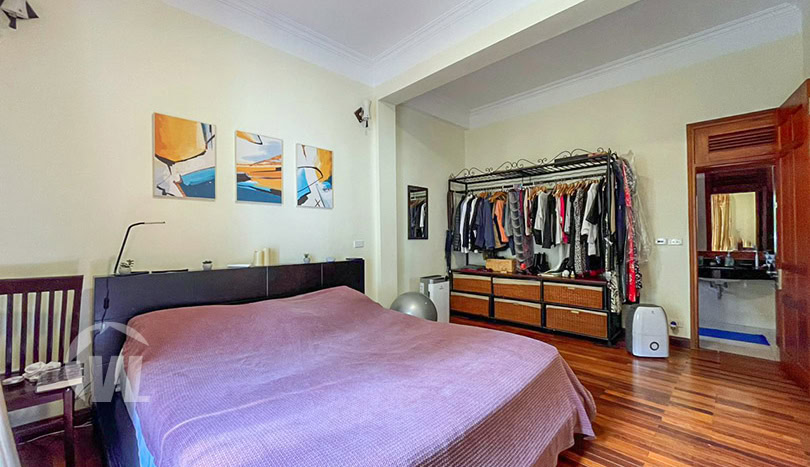 Bright 5 bed partly furnished house to rent in Tay Ho