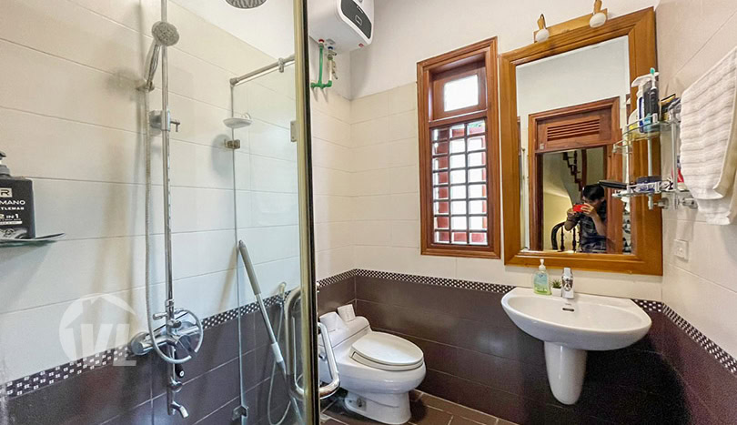 Bright 5 bed partly furnished house to rent in Tay Ho