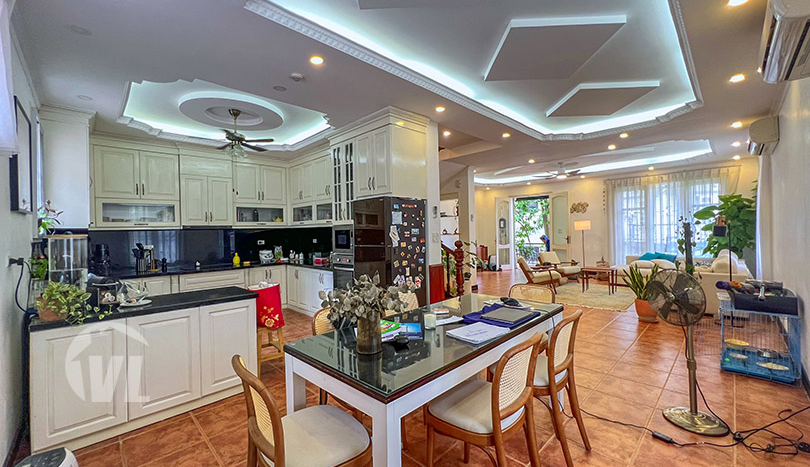 Furnished house to rent on To Ngoc Van 5 beds 3 baths