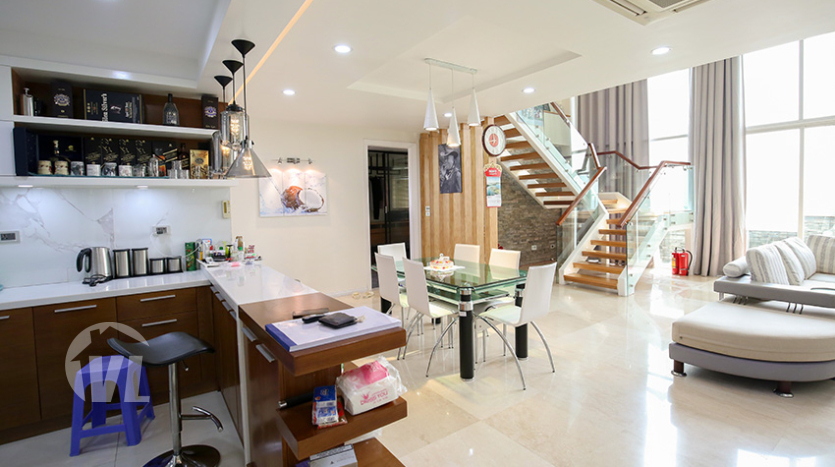 Large 4 bedroom penthouse to rent in Ciputra compound Hanoi