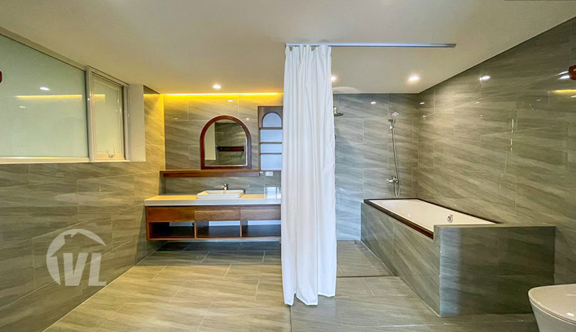 Brand-new house on the West lake for rent in Tay Ho