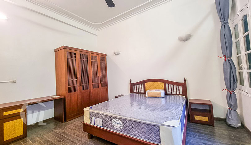 Airy furnished house with grass garden to rent in Hanoi Tay Ho area