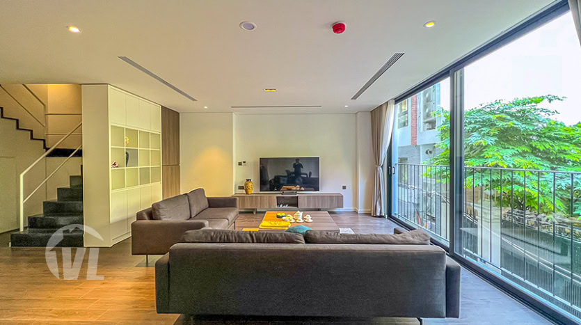 New duplex for lease in Tay Ho district 3 bed 2 bath