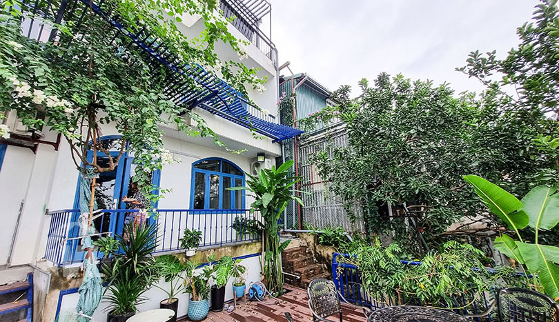 Furnished 3 bed house for rent in Long Bien on the Red River