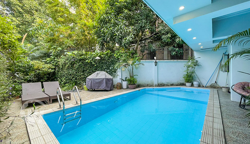 Modern house with garden and swimming pool in Tay Ho