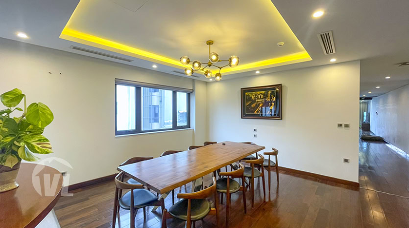 3 bed apartment with terrace for rent facing the West Lake