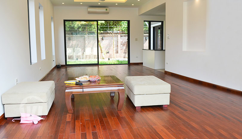 Large garden and modern house to rent in Tay Ho district