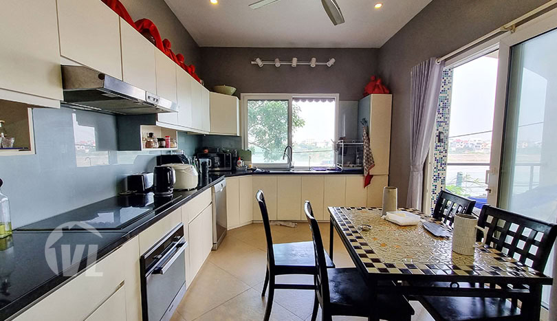 5 bed villa with River View to lease in Long Bien