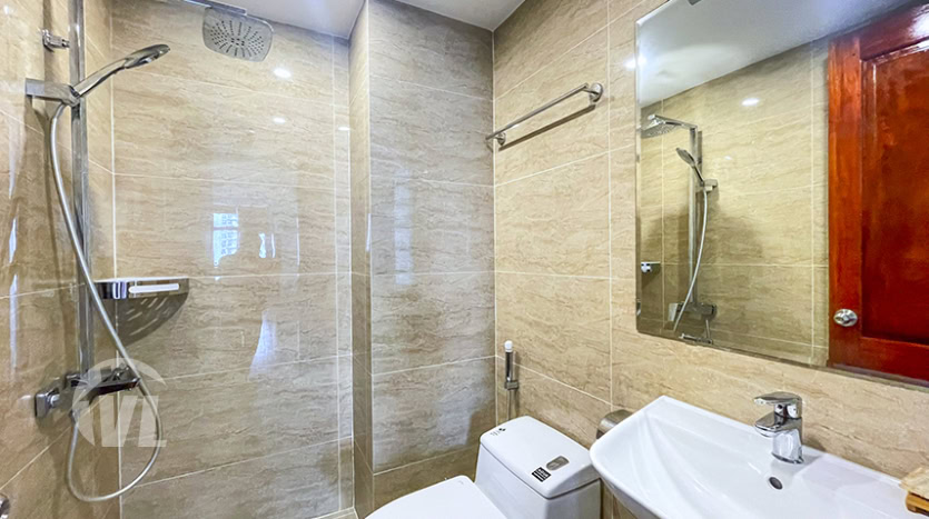 2 beds apartment with large terrace to rent in Tay Ho
