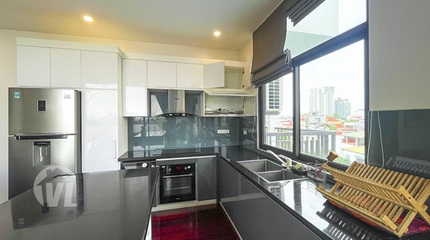 2 beds apartment with large terrace to rent in Tay Ho